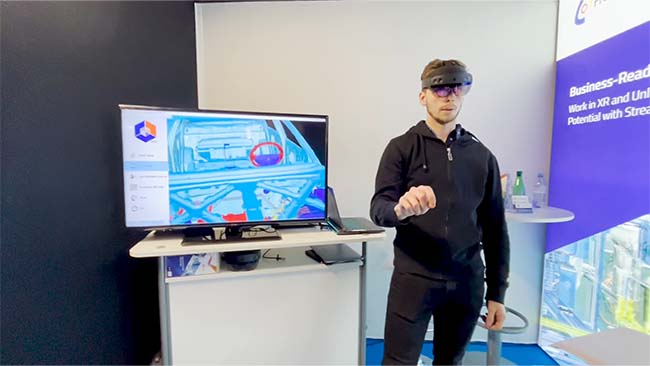 Holo-Light provides an industrial mixed reality platform that provides direct import of CAD data.