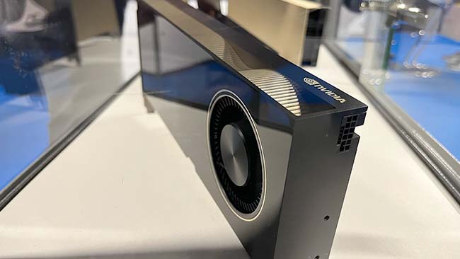 PNY showed the Ada Lovelace generation of NVIDIA's flagship RTX 6000 series